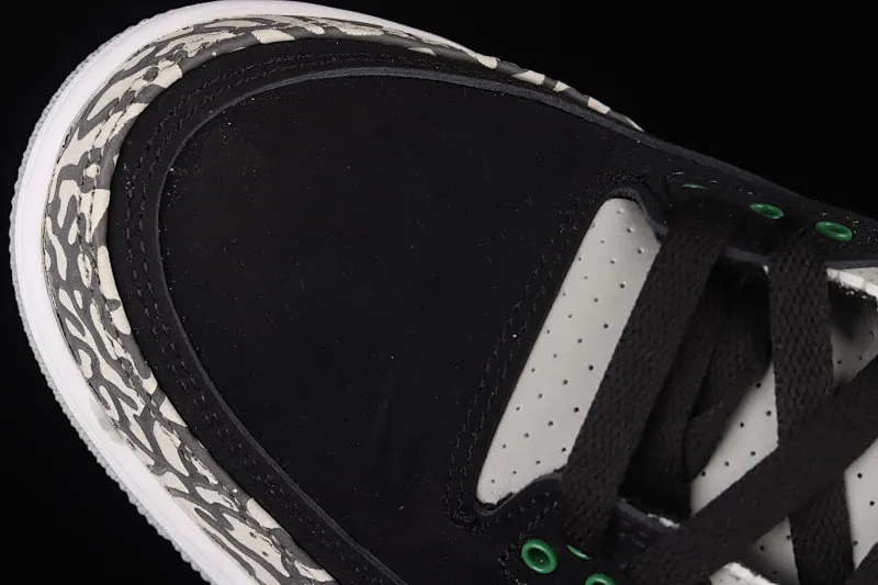 All categories Air Jordan Jordan series basketball shoes Air Jordan 3 foreign trade version Air Jordan 3 Retro "Racer Blue" AJ3 Joe 3 black and green CT8532-030
